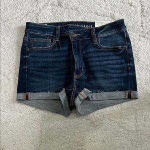American Eagle Outfitters crossover super high rise shorts 6